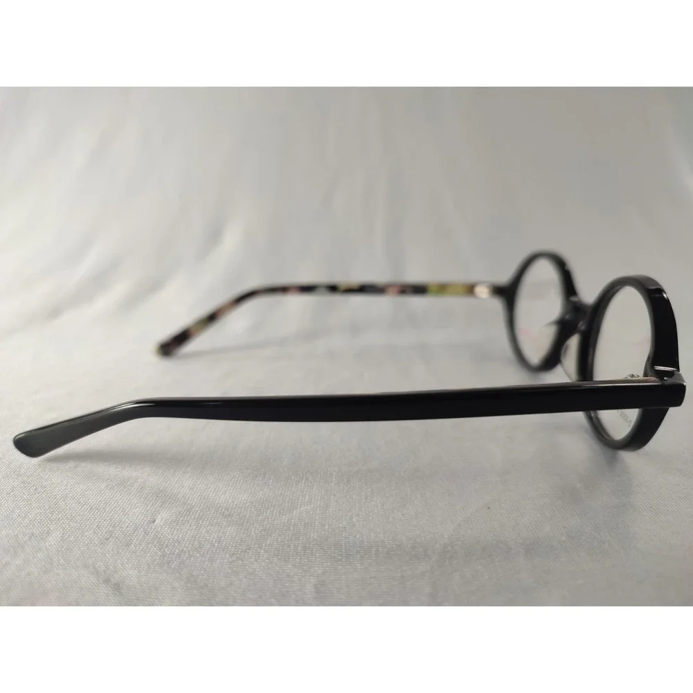 Dupont Sney D-5338‎ Black Round Eyeglass Frames Kids Small Adult 41-21-135 NWOT